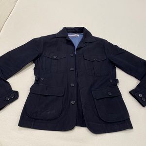 Safari Jacket in Navy Blue by Orlebar Brown size S